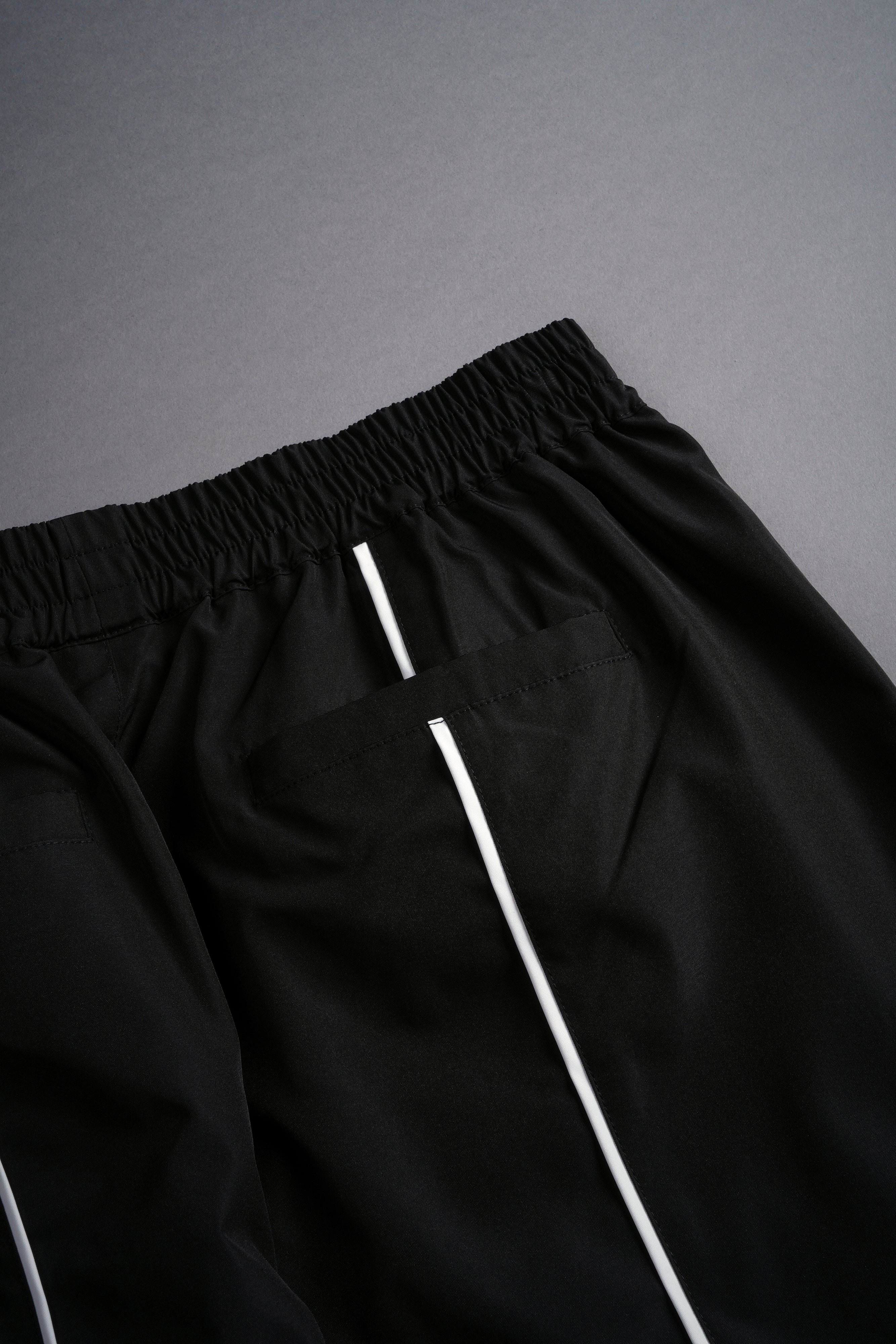 Dual Wolf Quinn Track Pants in Black/Sand