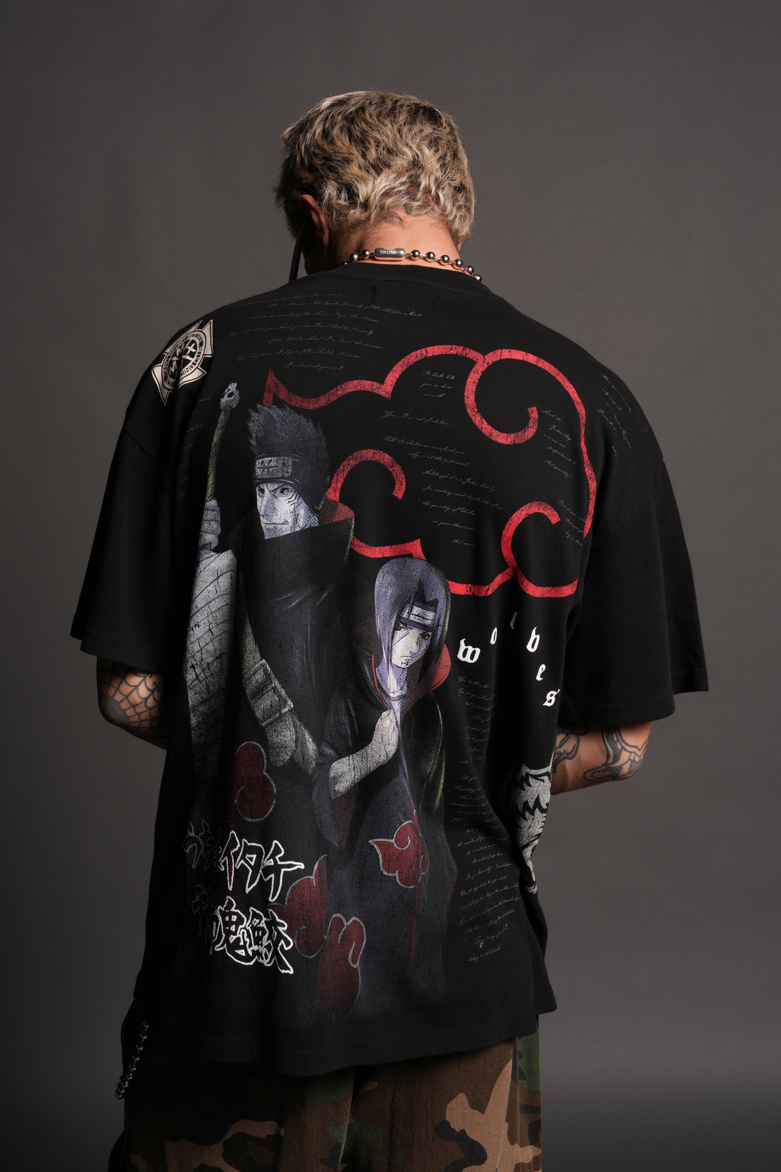 Darc Ninja Premium Oversized Tee in Black
