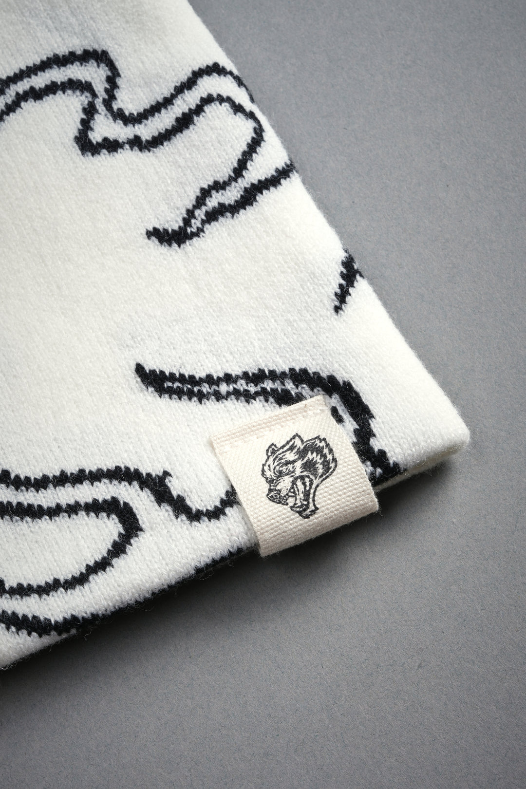 Our Fire Cap Beanie in Cream/Black