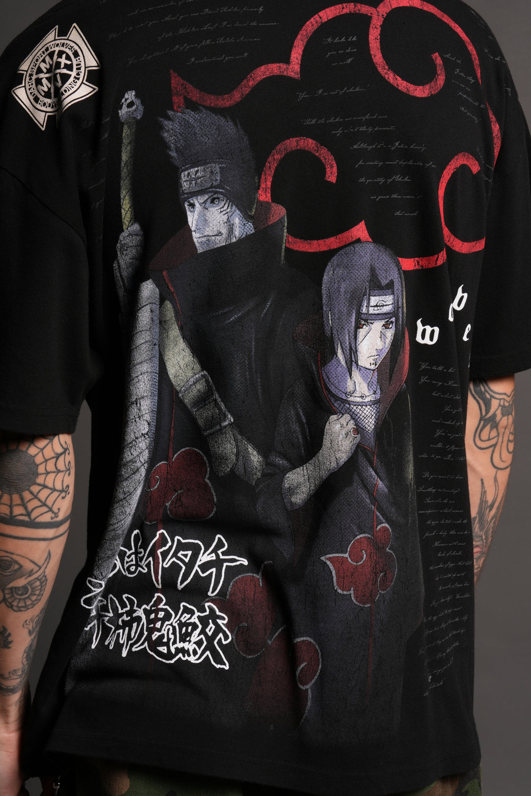 Darc Ninja Premium Oversized Tee in Black