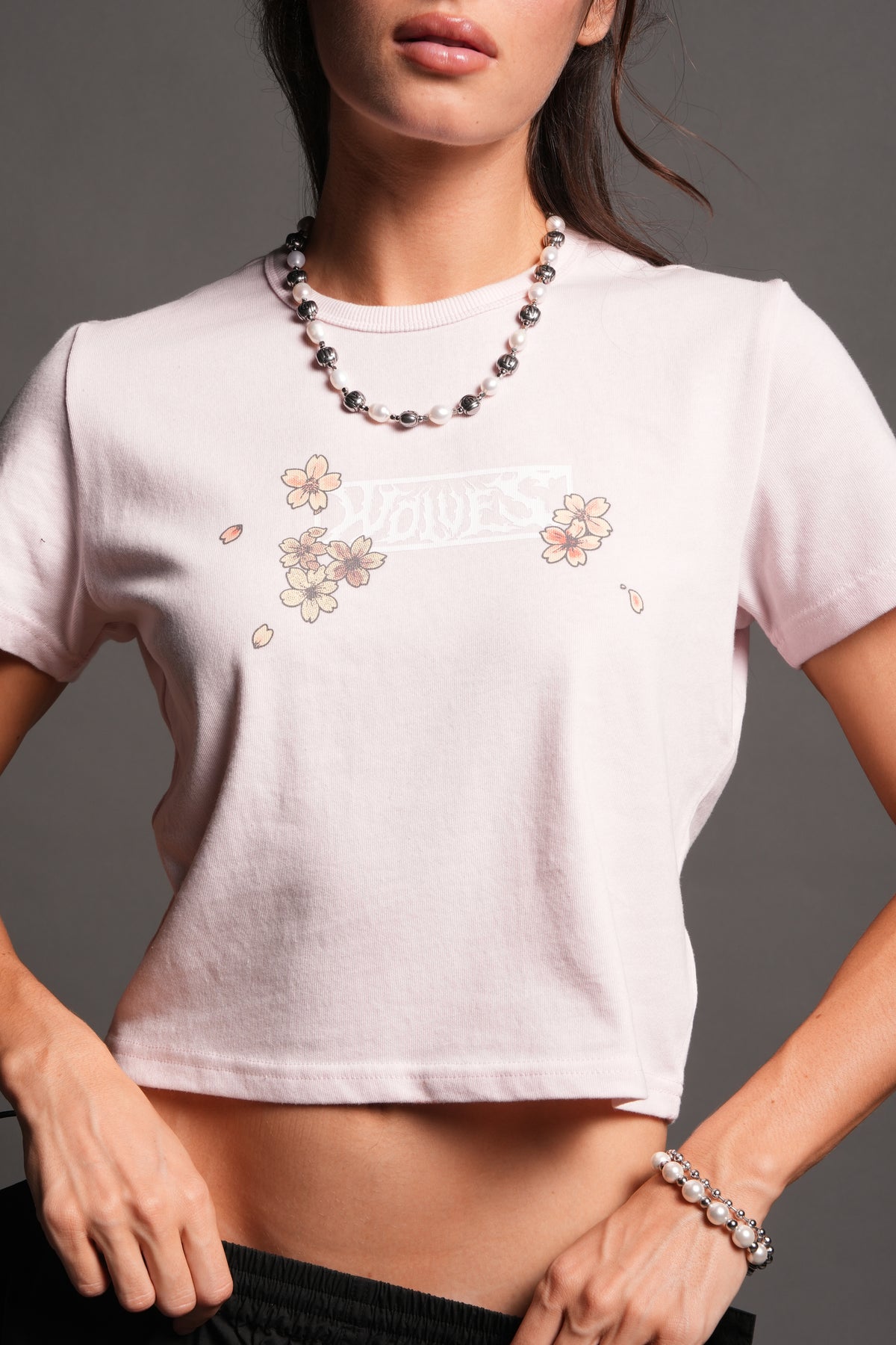 Box Sakura Timeless Tee In Blush Pink