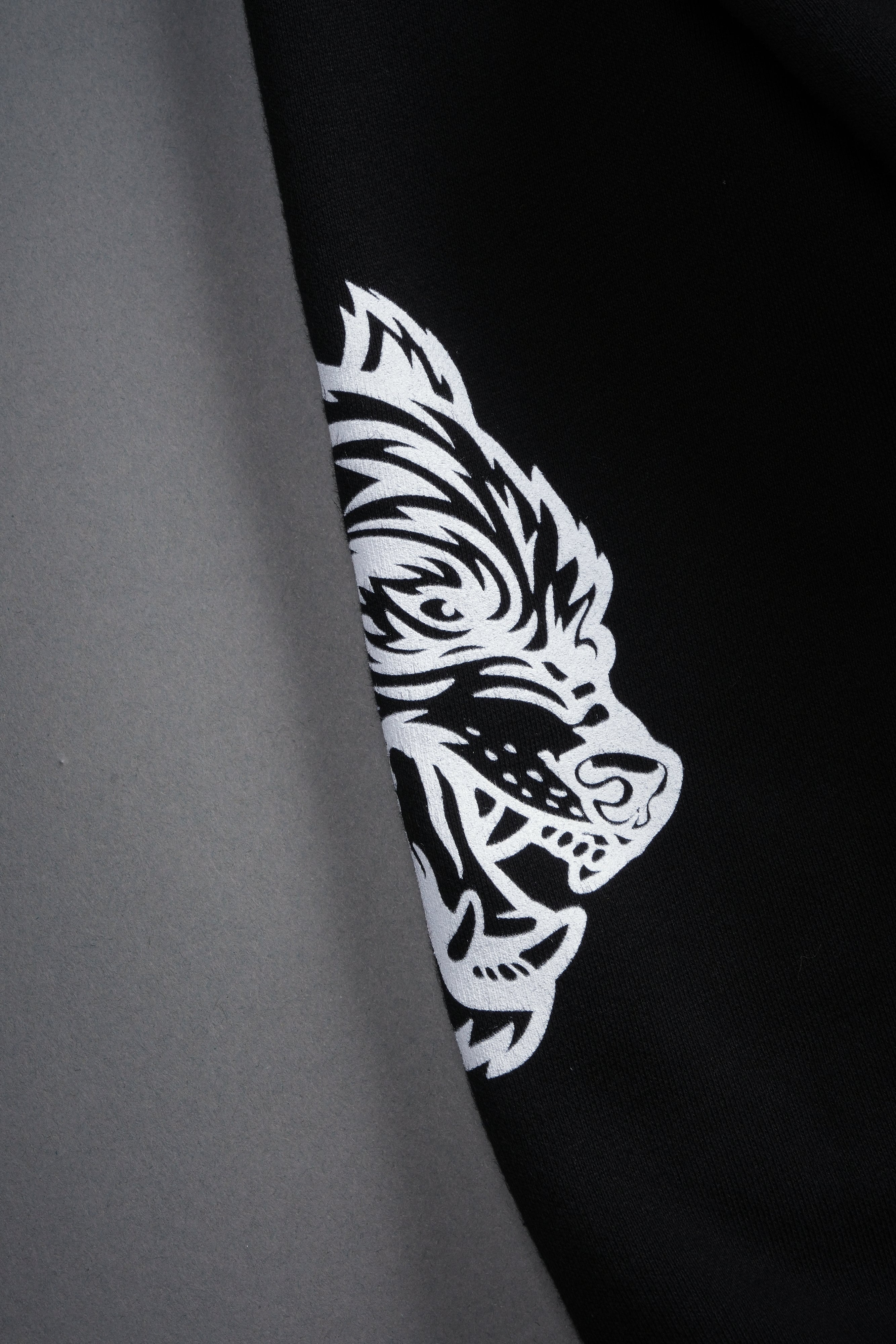 Last Battle Vex Double Zip Hoodie in Black