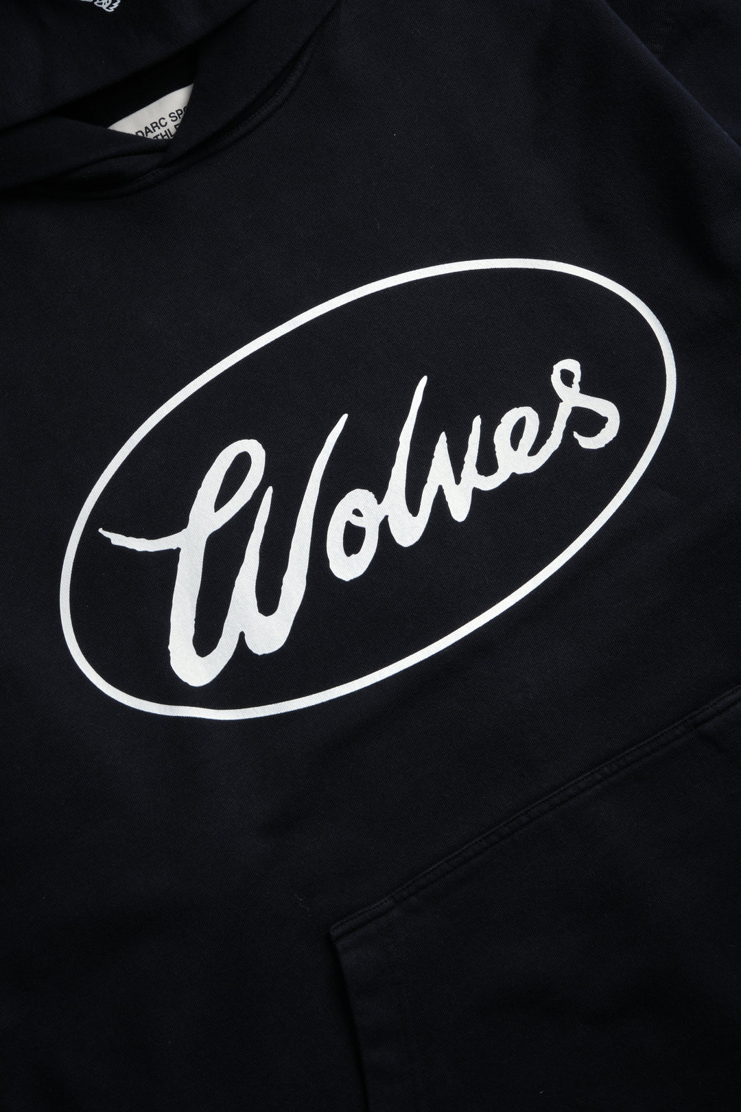 True to Our Core "Moaty" Hoodie in Black Drift Wash