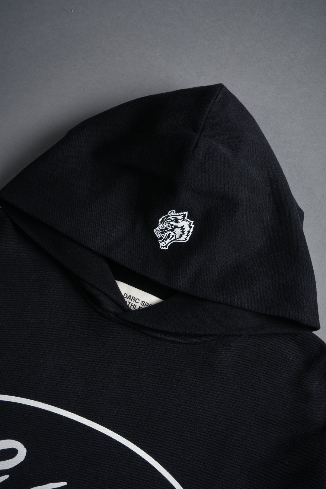 True to Our Core "Moaty" Hoodie in Black Drift Wash