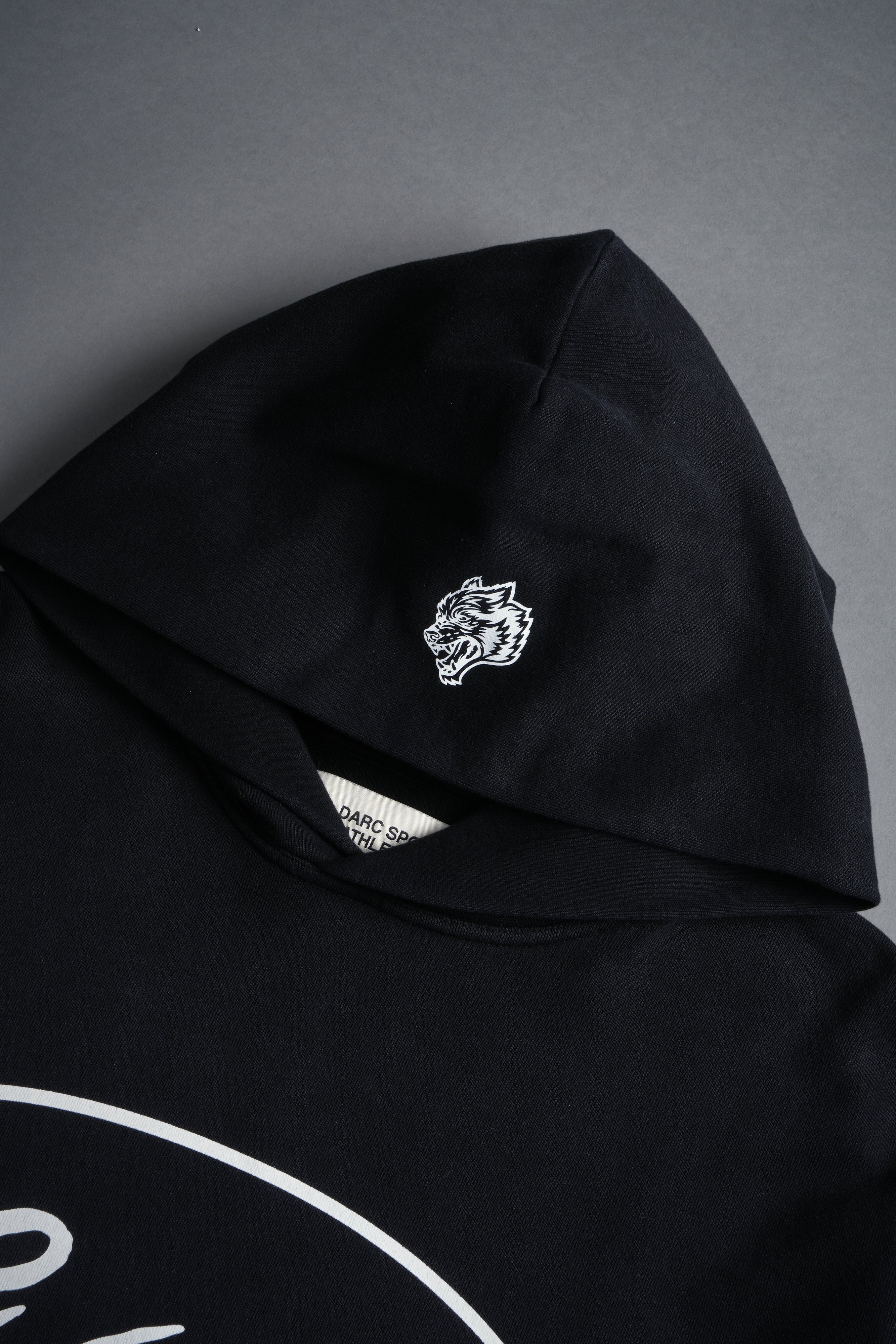 True to Our Core "Moaty" Hoodie in Black Drift Wash