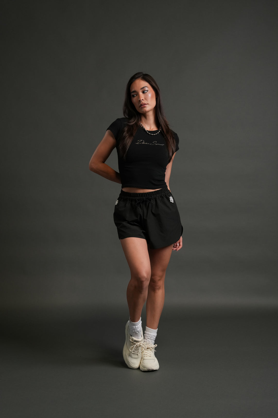Darc Star "Baby" Tee in Black