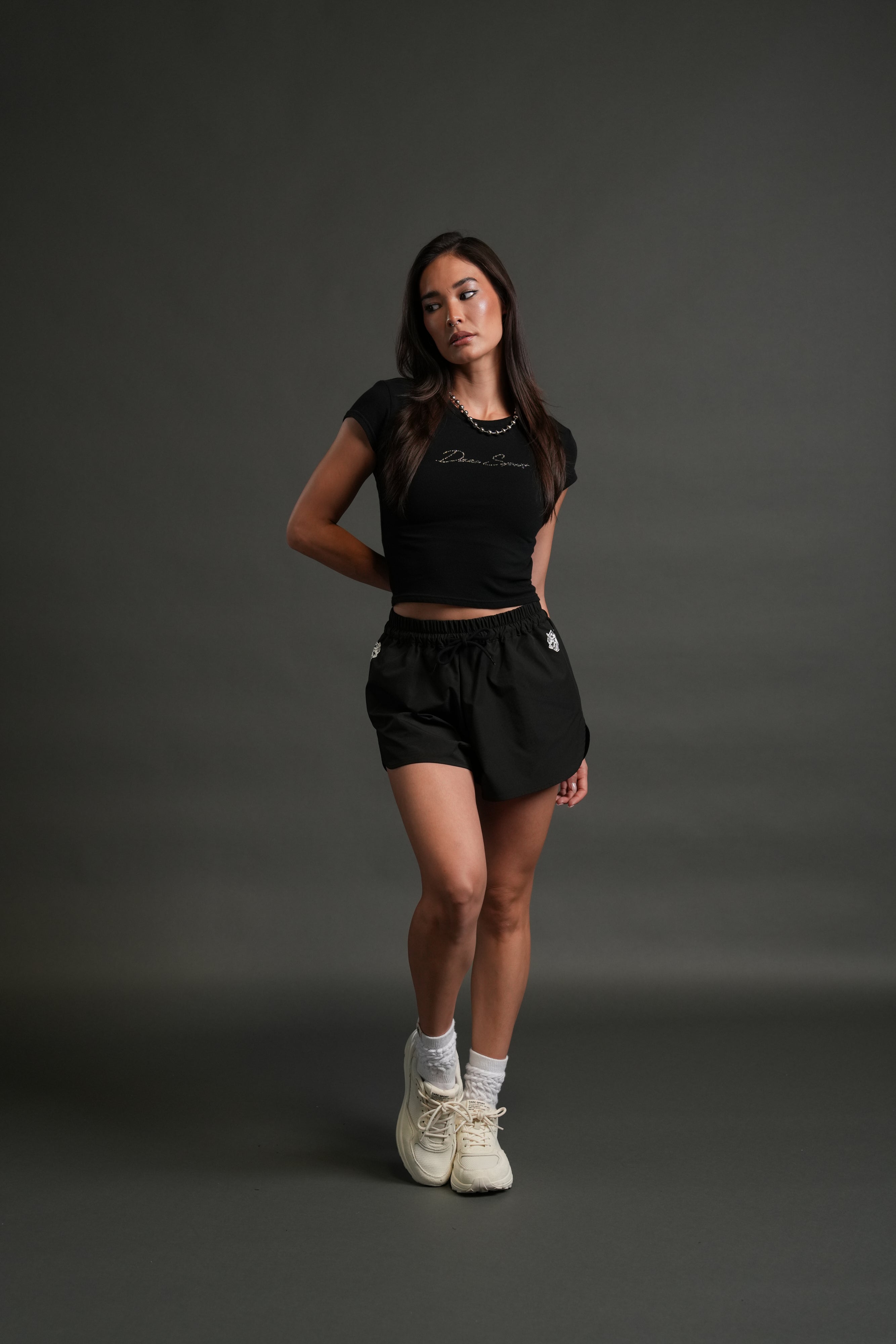 Darc Star "Baby" Tee in Black