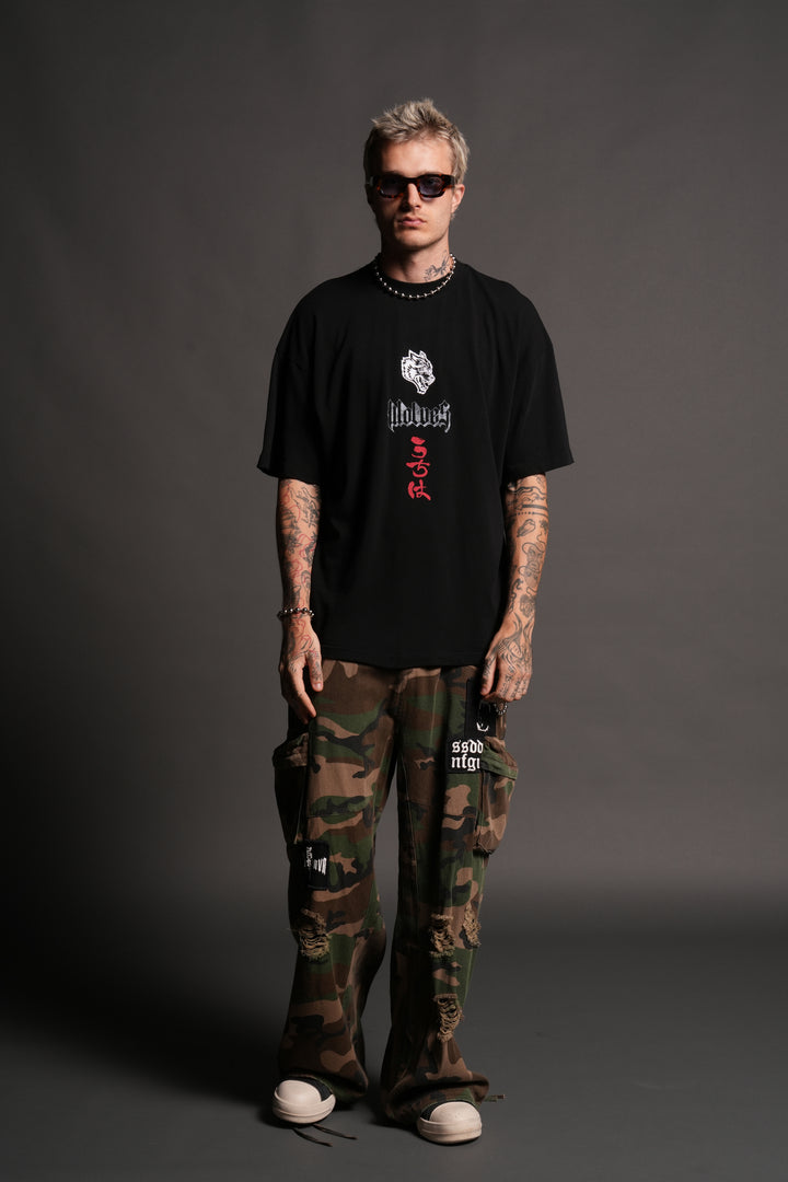 The End "Premium" Oversized Tee in Black