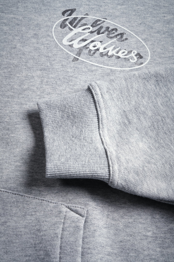 DSA FRVR "Pierce" Hoodie in Light Athletic Gray