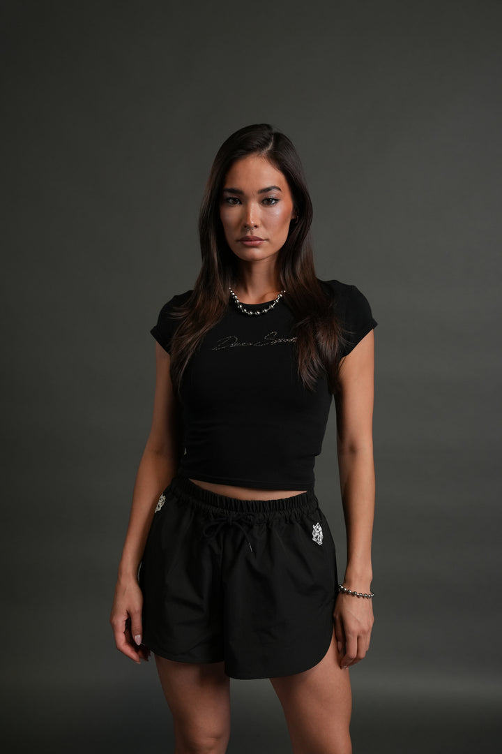 Darc Star "Baby" Tee in Black
