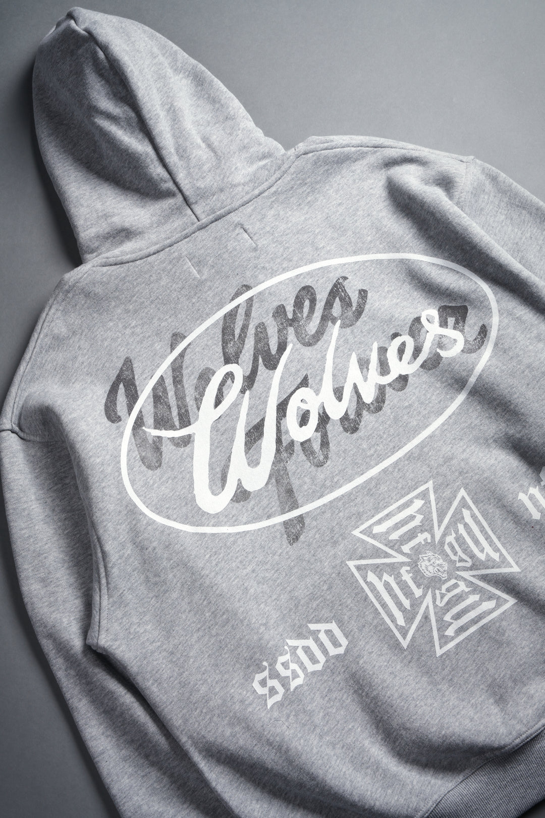 DSA FRVR "Pierce" Hoodie in Light Athletic Gray