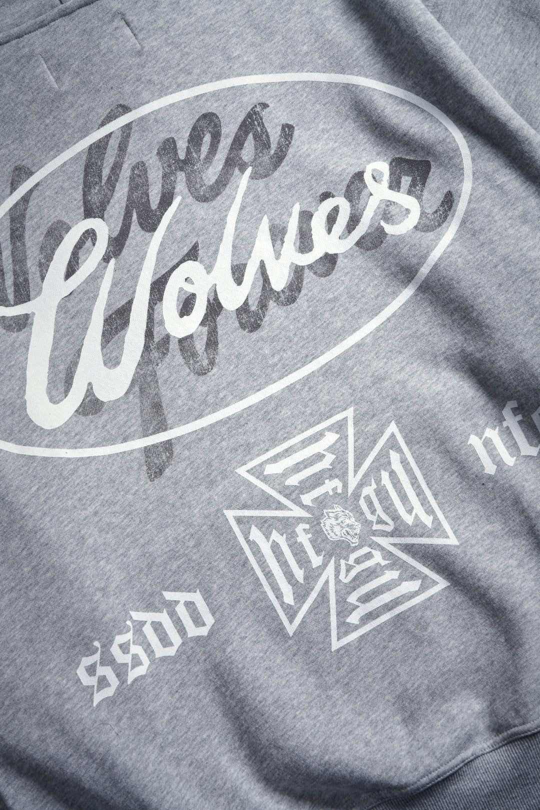 DSA FRVR "Pierce" Hoodie in Light Athletic Gray