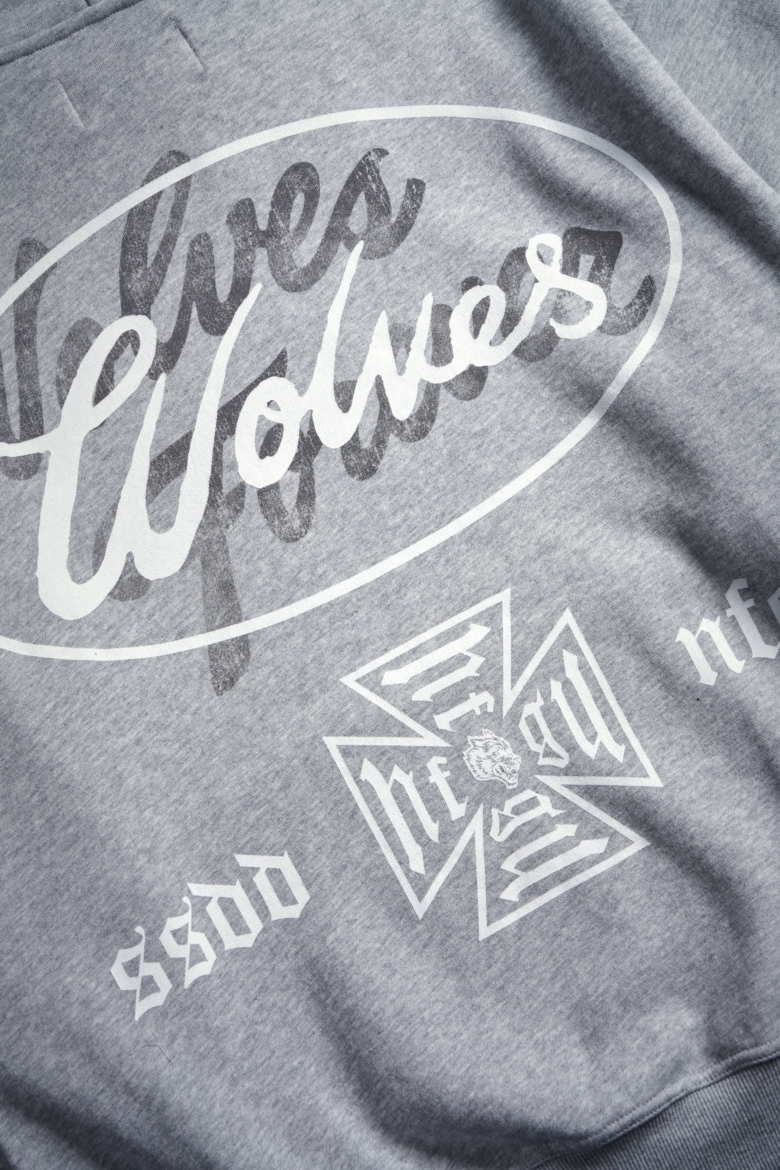 DSA FRVR "Pierce" Hoodie in Light Athletic Gray