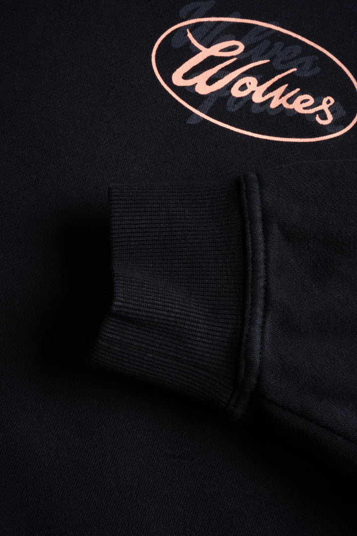 DSA FRVR "Pierce" Hoodie in Black Drift Wash