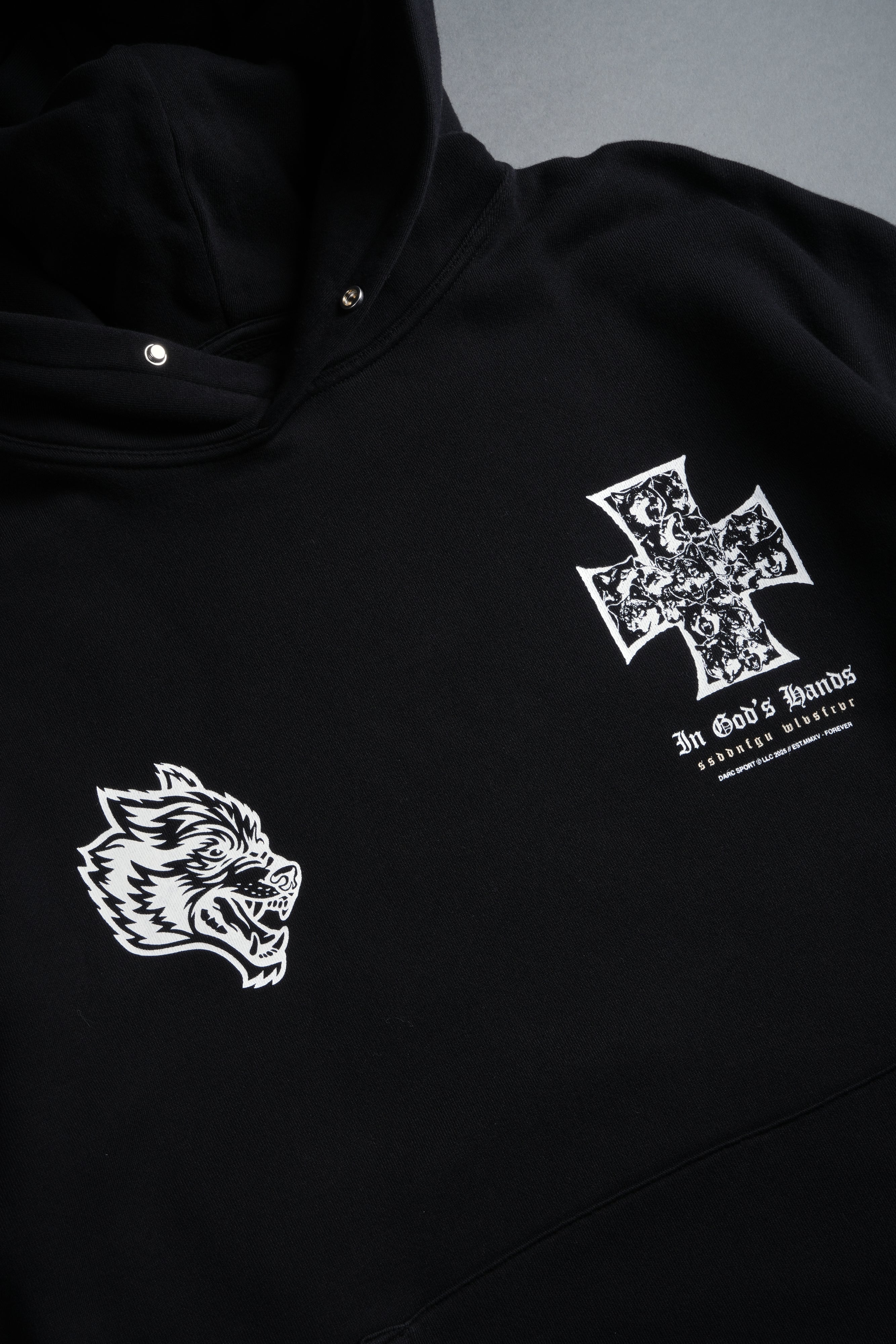 Iron Wolf Pack "Pierce" Hoodie in Black