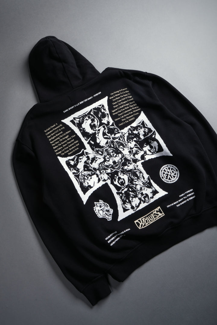 Iron Wolf Pack "Pierce" Hoodie in Black