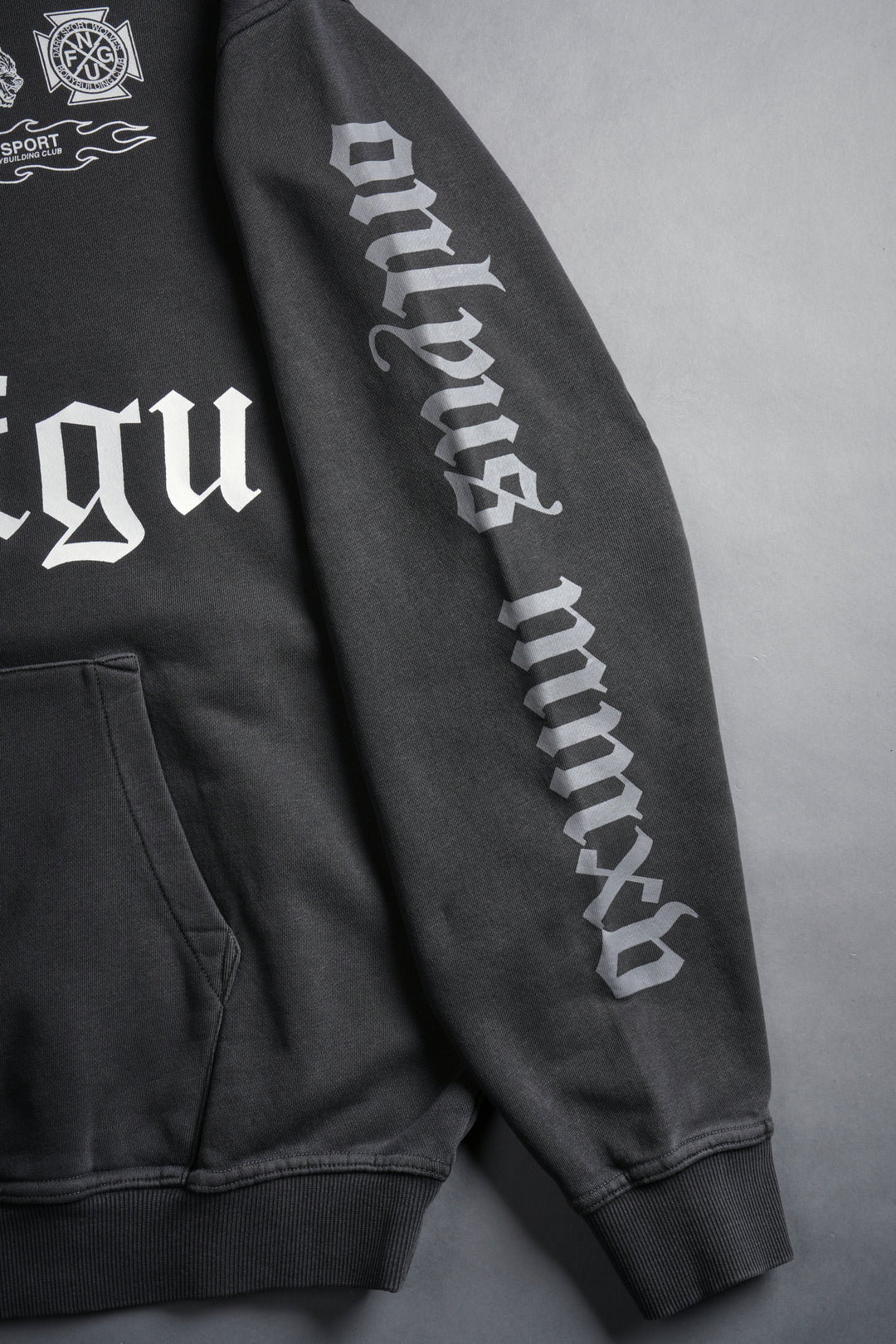 Us Forever "Pierce" Hoodie in Wolf Gray