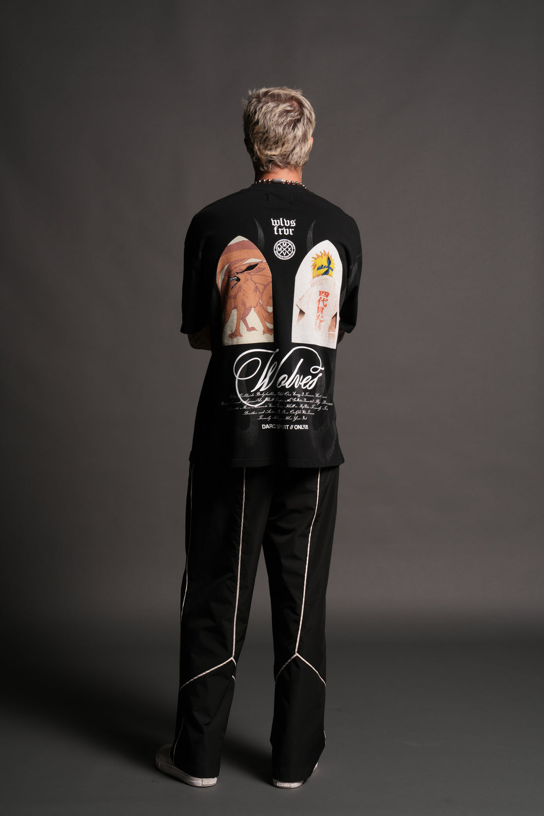 Destined Legacy Premium Oversized Tee in Black