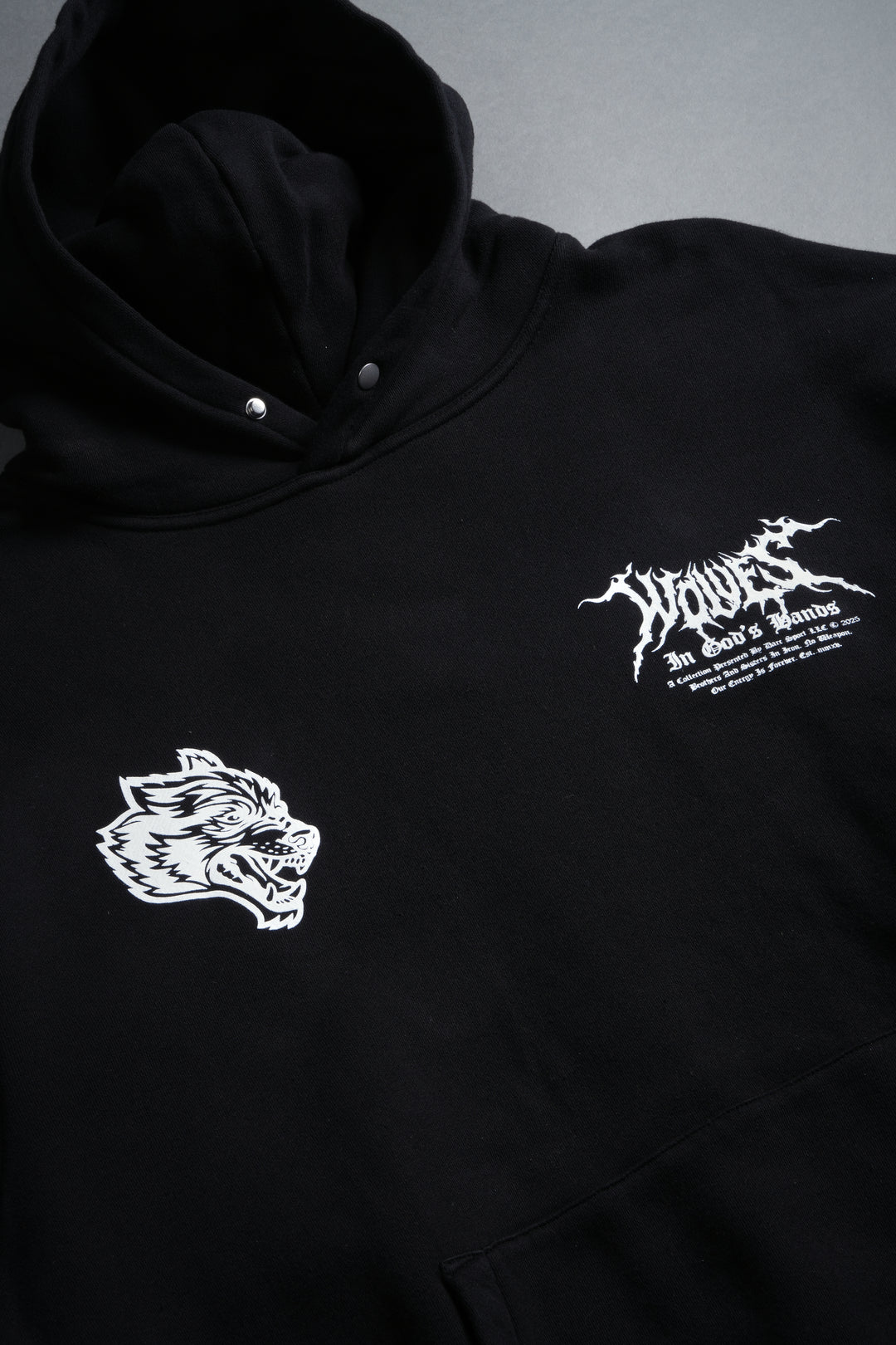 Through the Clouds "Pierce" Hoodie in Black