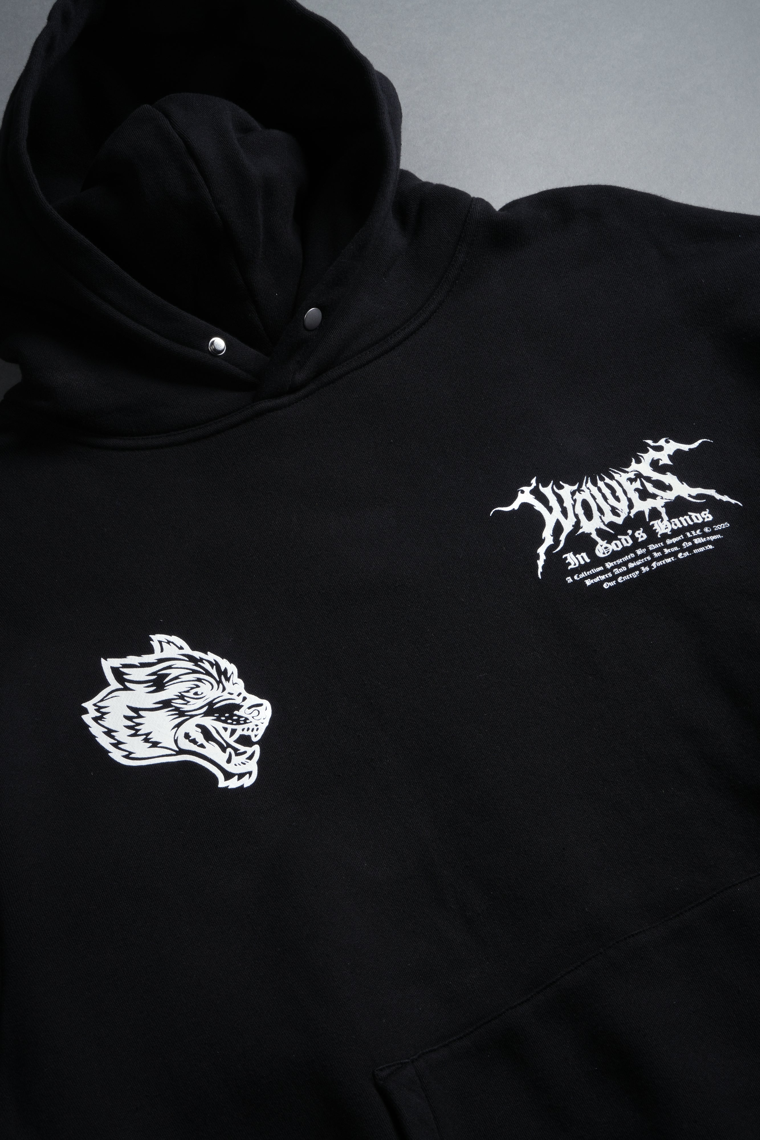 Through the Clouds "Pierce" Hoodie in Black