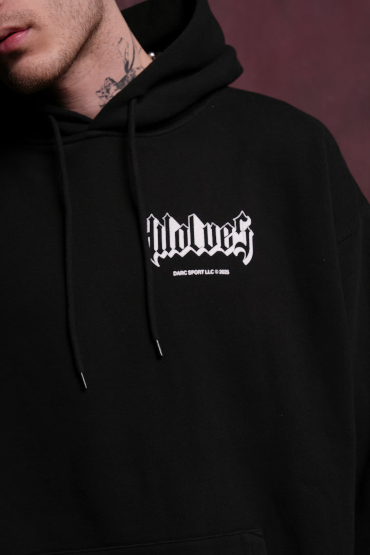 Ultimate Rage Unisex "B" Hoodie in Black