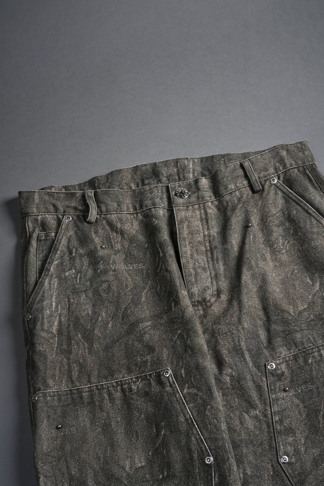 Studded Wolves Chopper Hoffa V2 Pants in Vintage Norse Camo