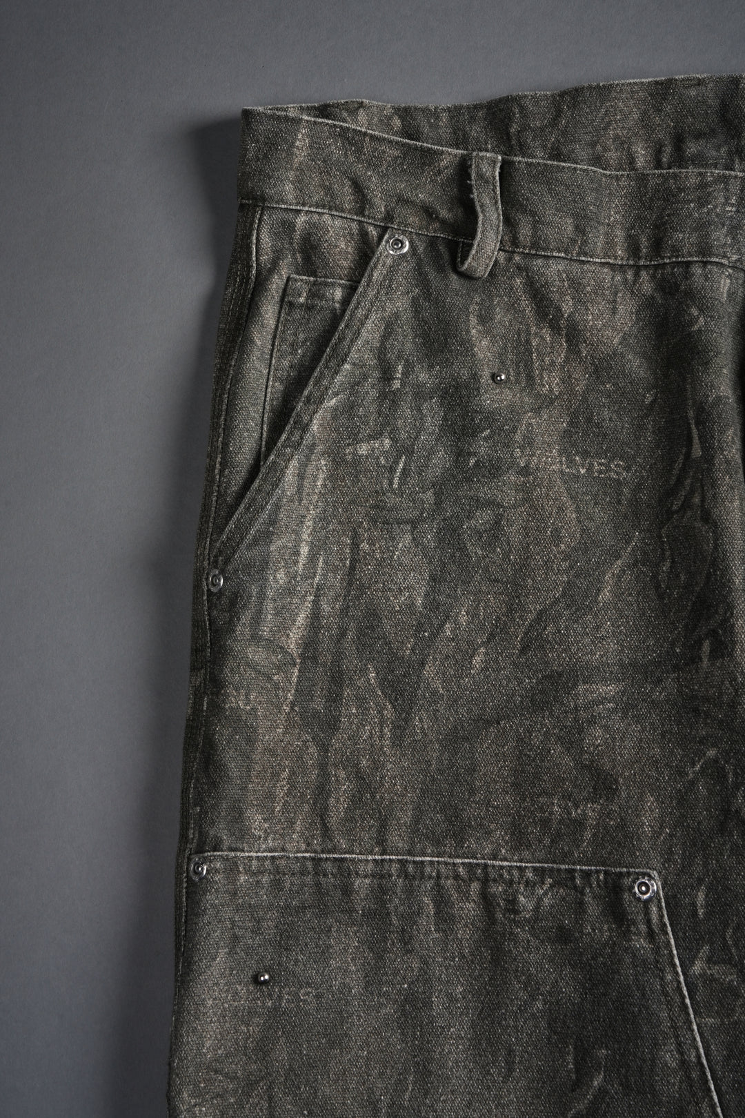 Studded Wolves Chopper Hoffa V2 Pants in Vintage Norse Camo