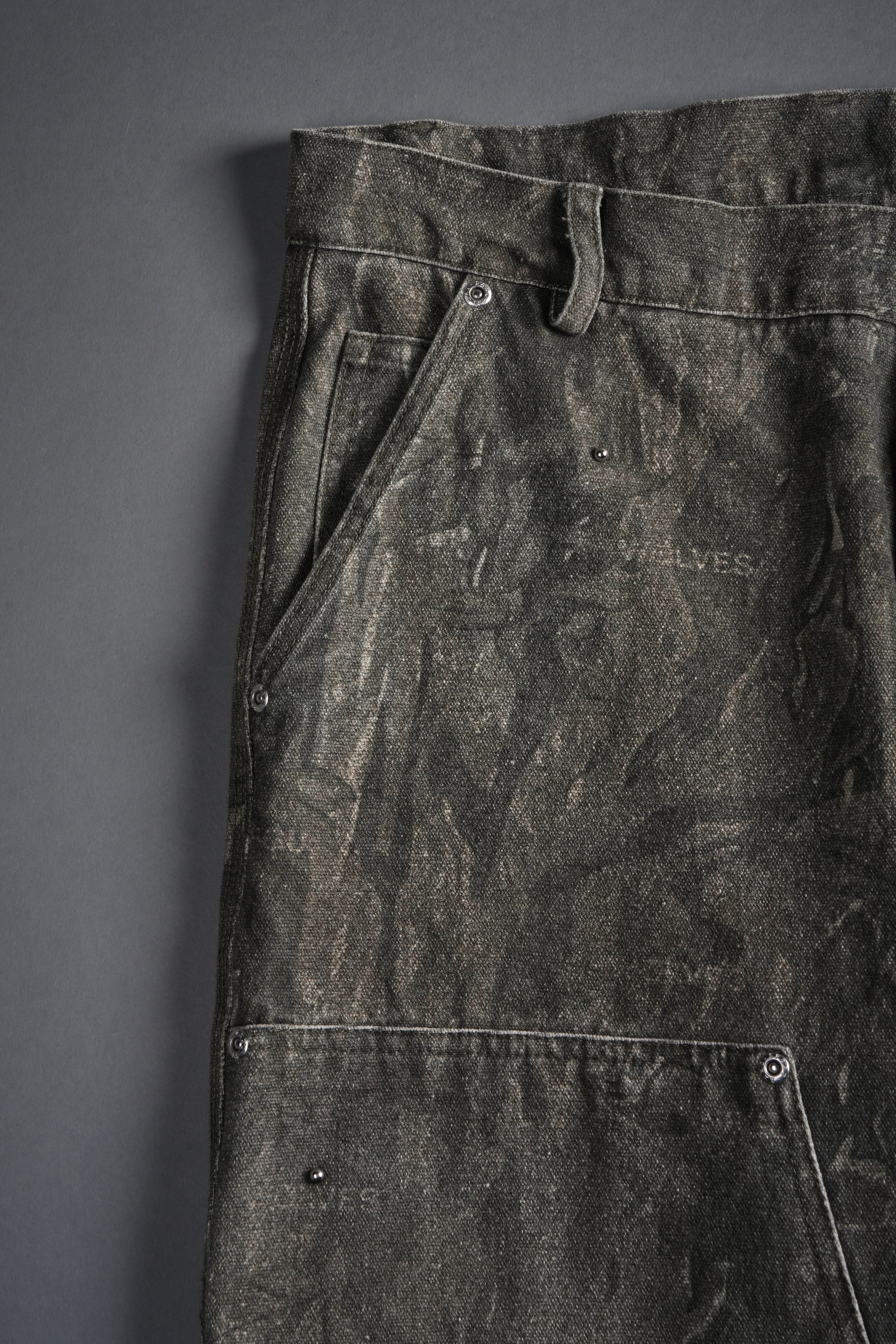 Studded Wolves Chopper Hoffa V2 Pants in Vintage Norse Camo