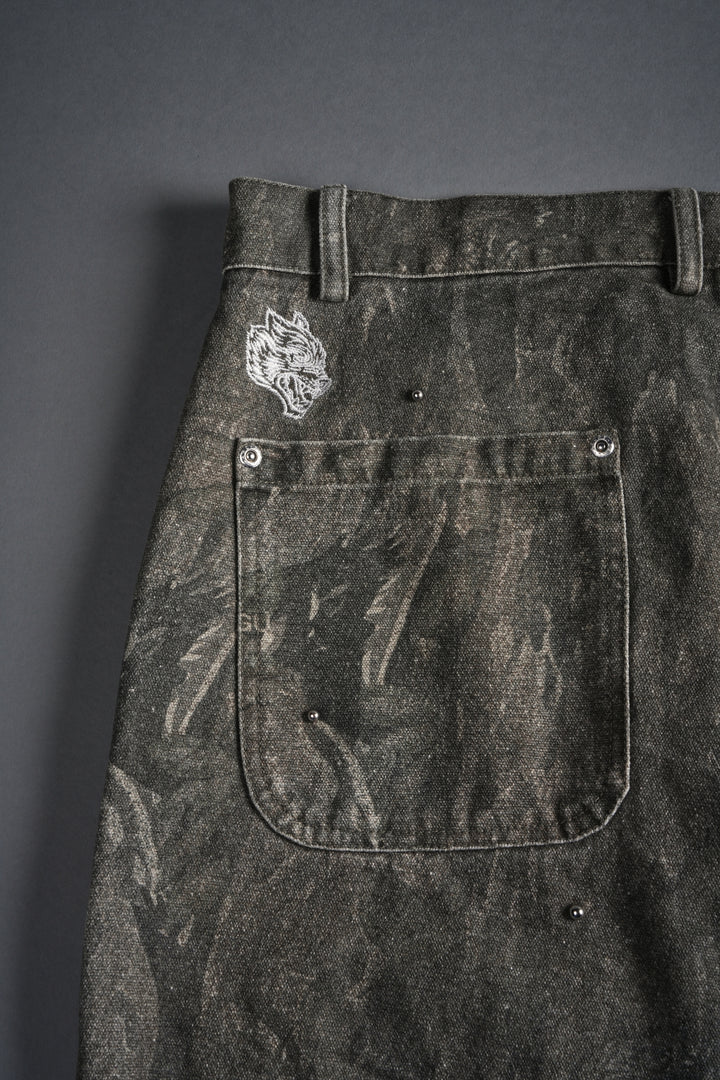 Studded Wolves Chopper Hoffa V2 Pants in Vintage Norse Camo