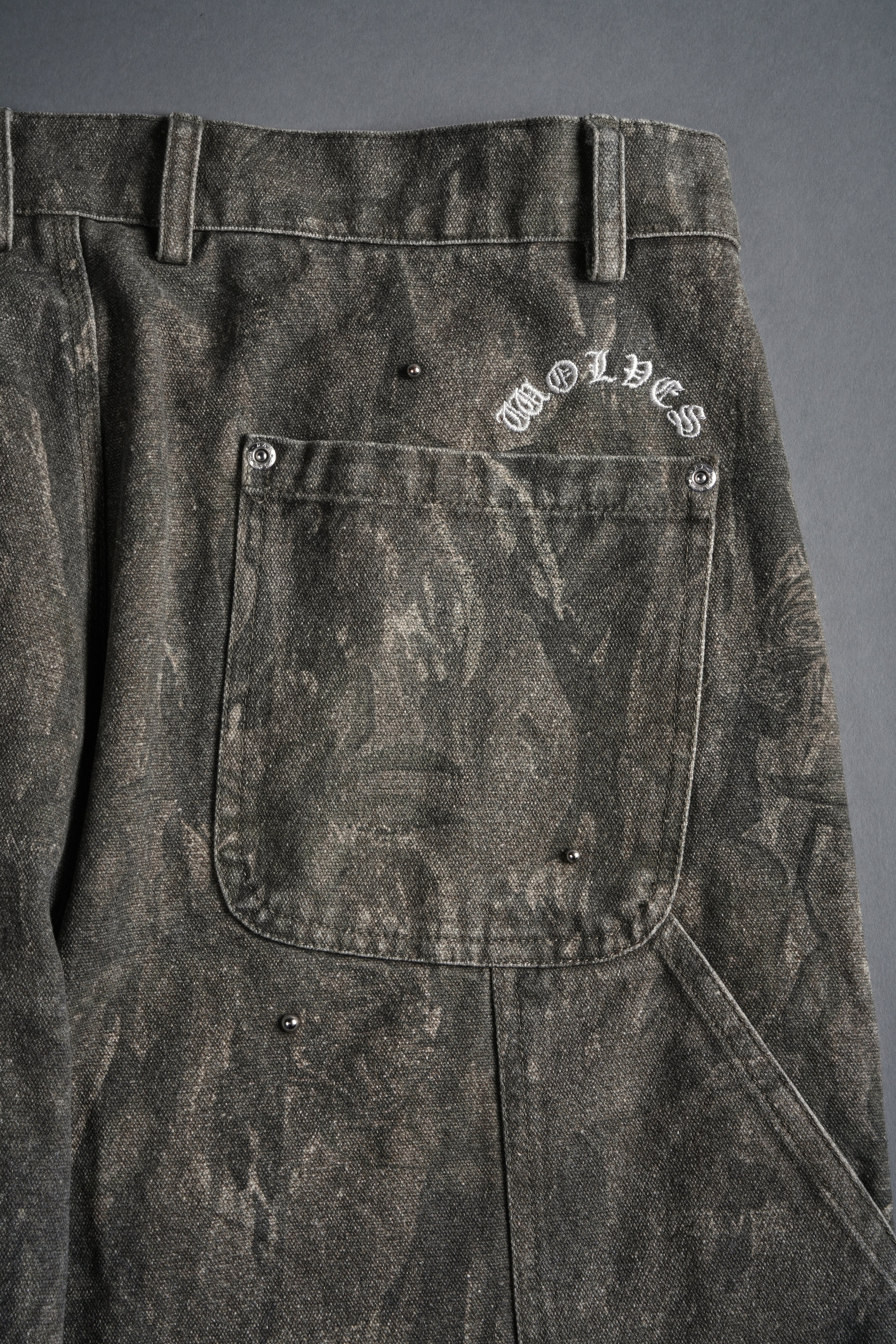 Studded Wolves Chopper Hoffa V2 Pants in Vintage Norse Camo