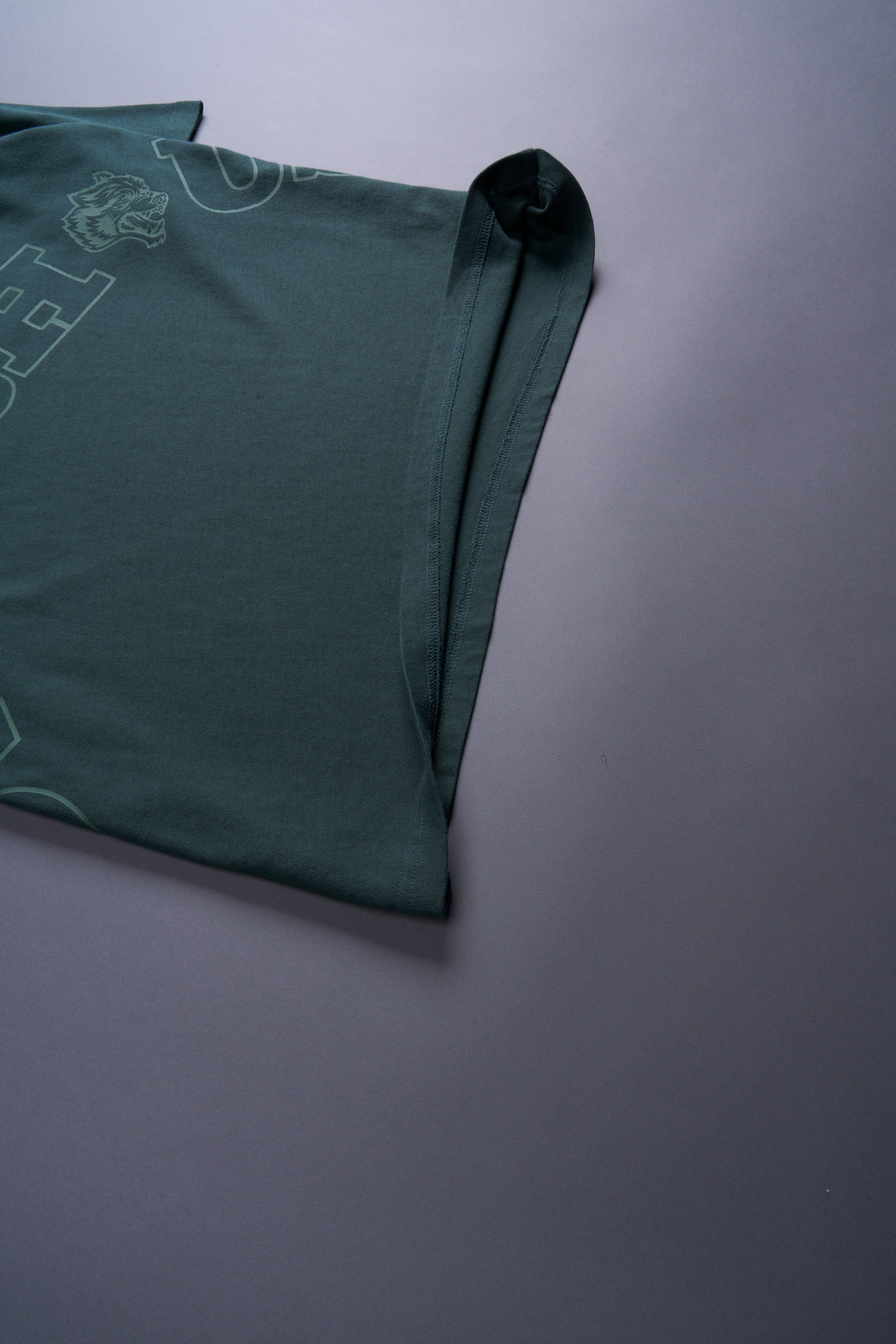 Powerhouse Forever "Premium" Oversized Tee in Norse Green