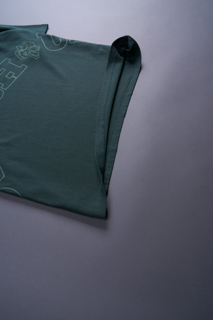 Powerhouse Forever "Premium" Oversized Tee in Norse Green