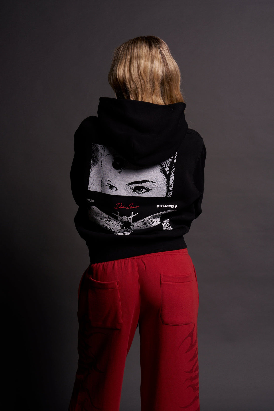 Queen's Shadow She "Dakota" Hoodie in Black