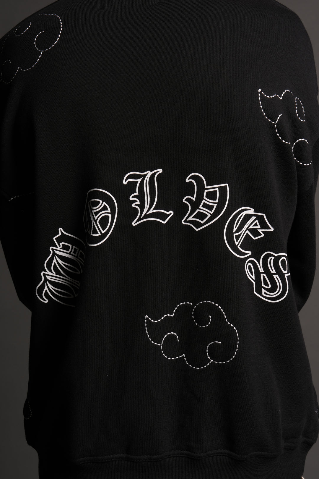 Darc Clouds London Crewneck in Black