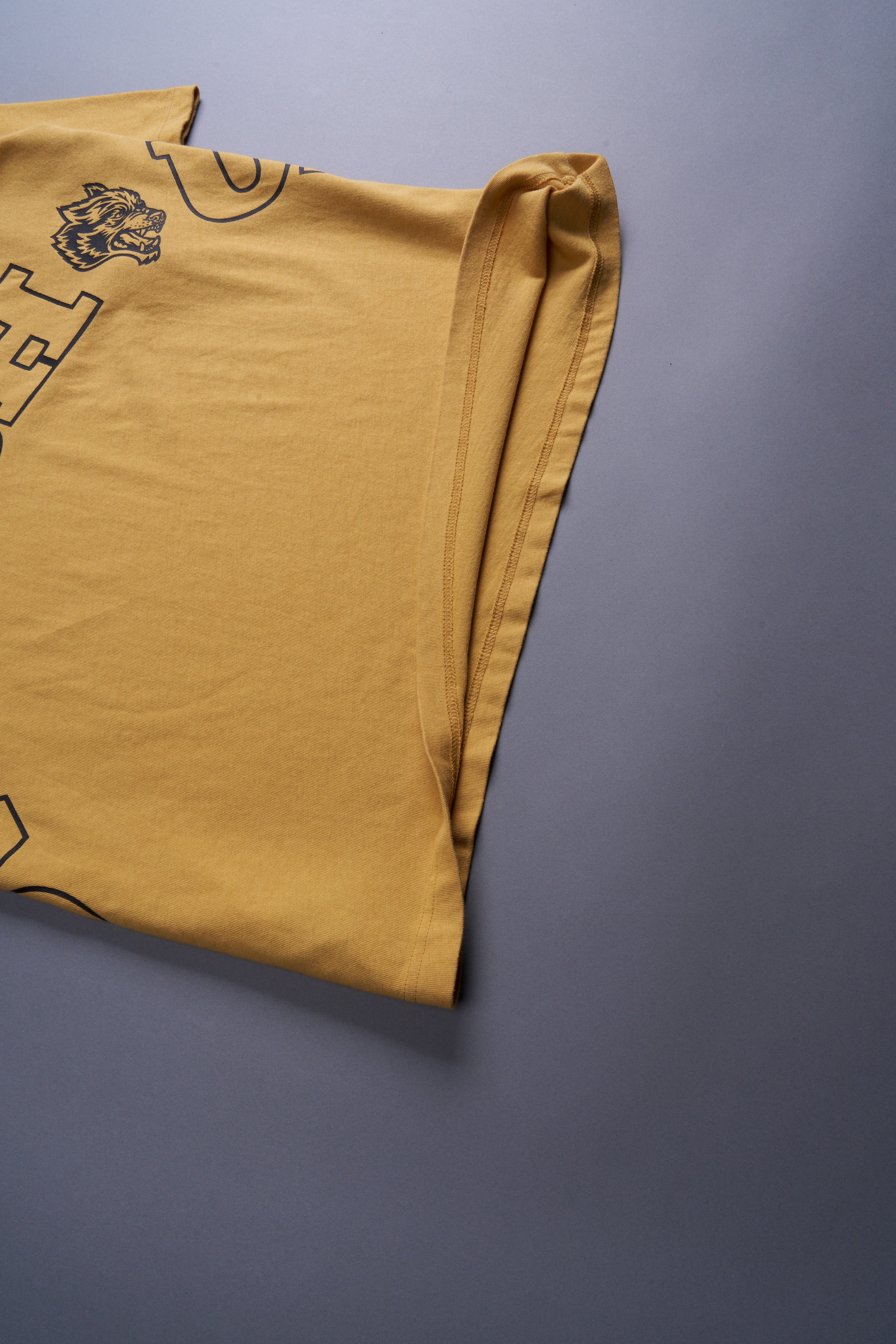 Powerhouse Forever "Premium" Oversized Tee in Golden Yellow