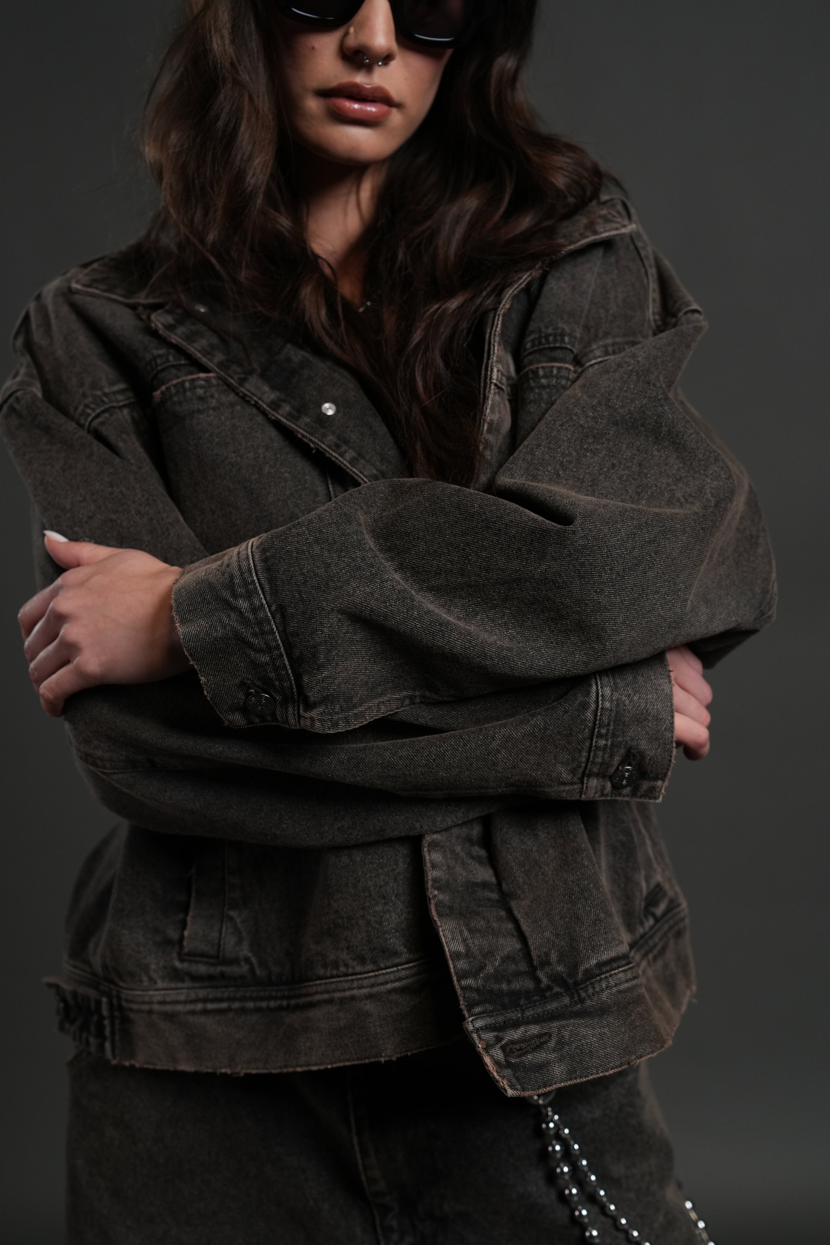 Darc Sport Wolves Jax Denim Jacket in Mojave Brown – DarcSport
