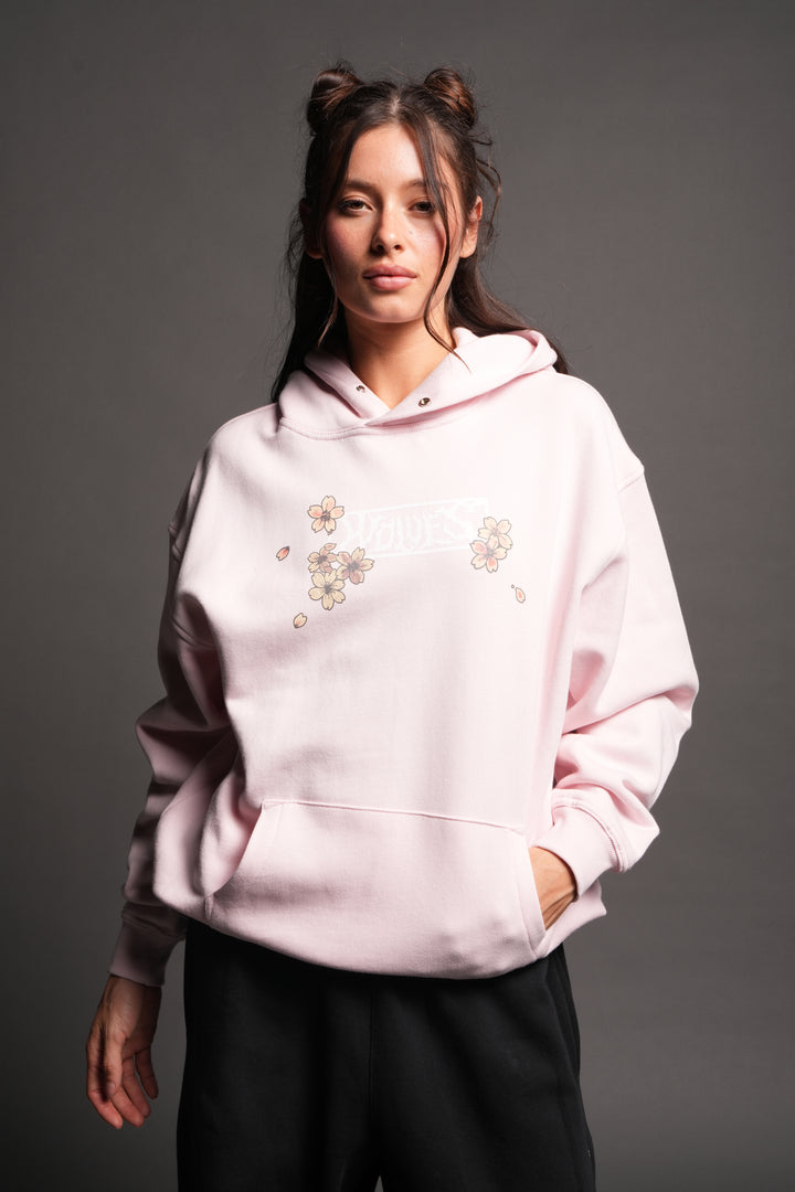 Box Sakura Pierce Hoodie In Blush Pink