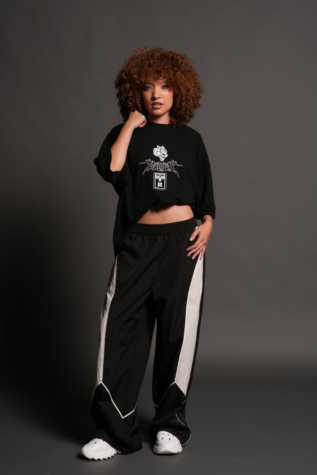Darc Fury Premium Oversized Tee in Black