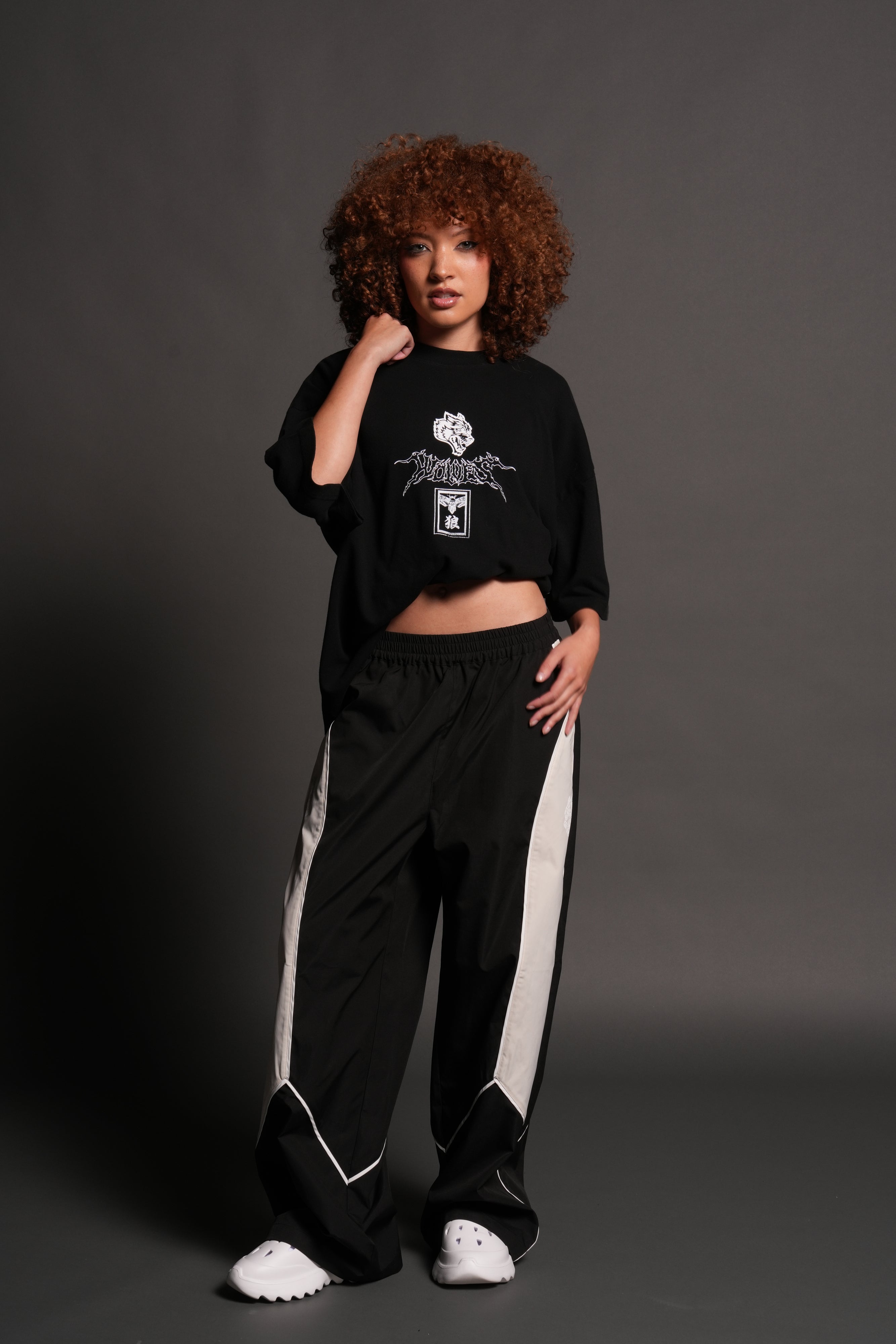 Darc Fury Premium Oversized Tee in Black