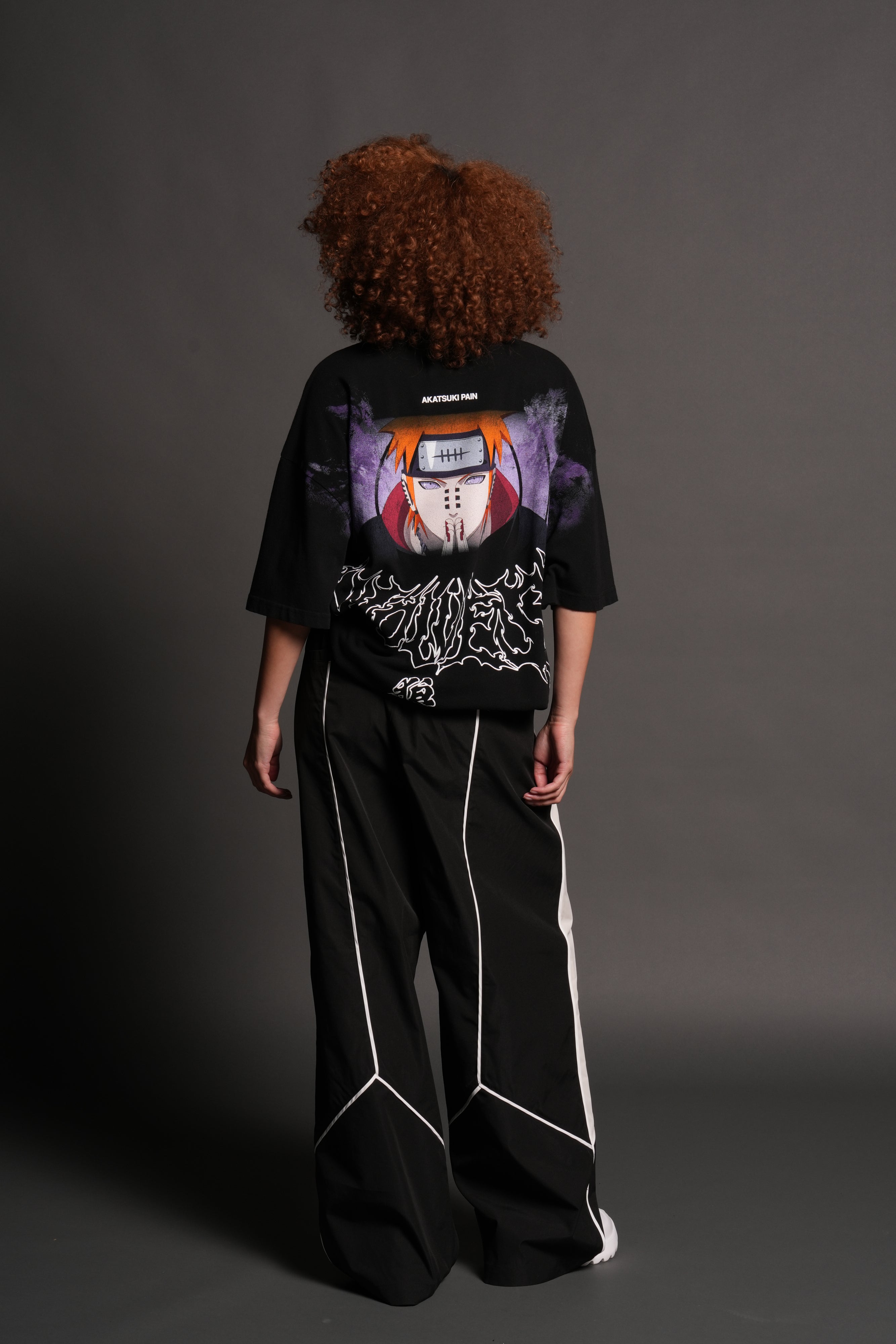Darc Fury Premium Oversized Tee in Black