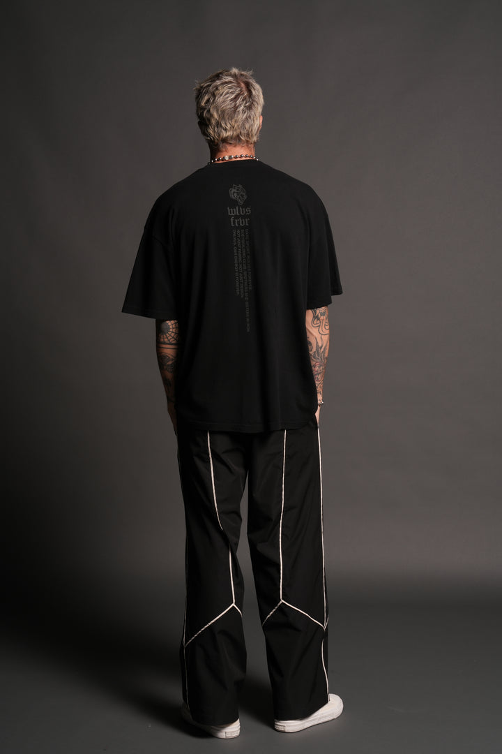 Uzumaki Naruto "Side-By-Side" Series Premium Tee in Black