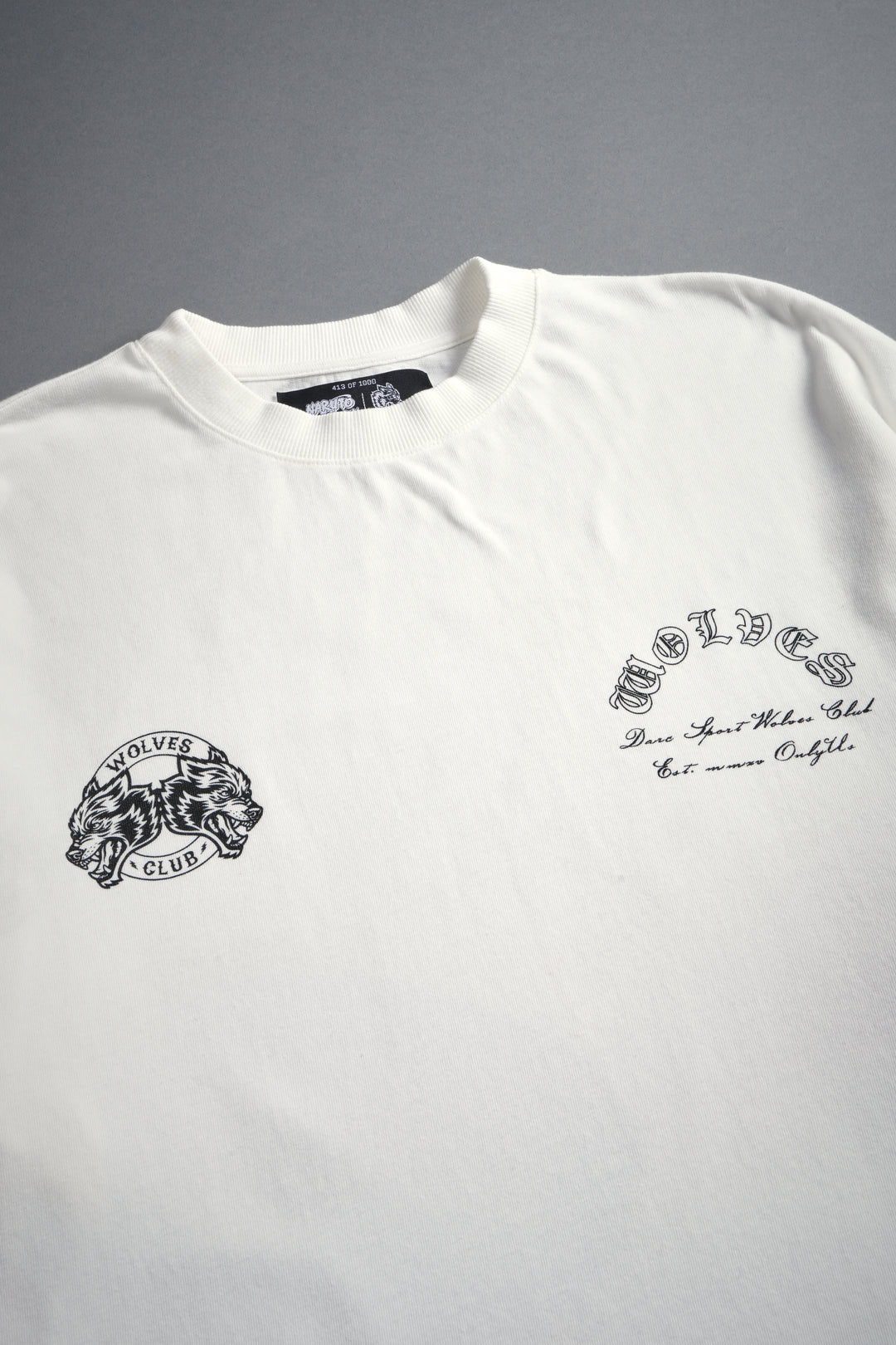 No Pain No Gain Premium Oversized Tee in Cream