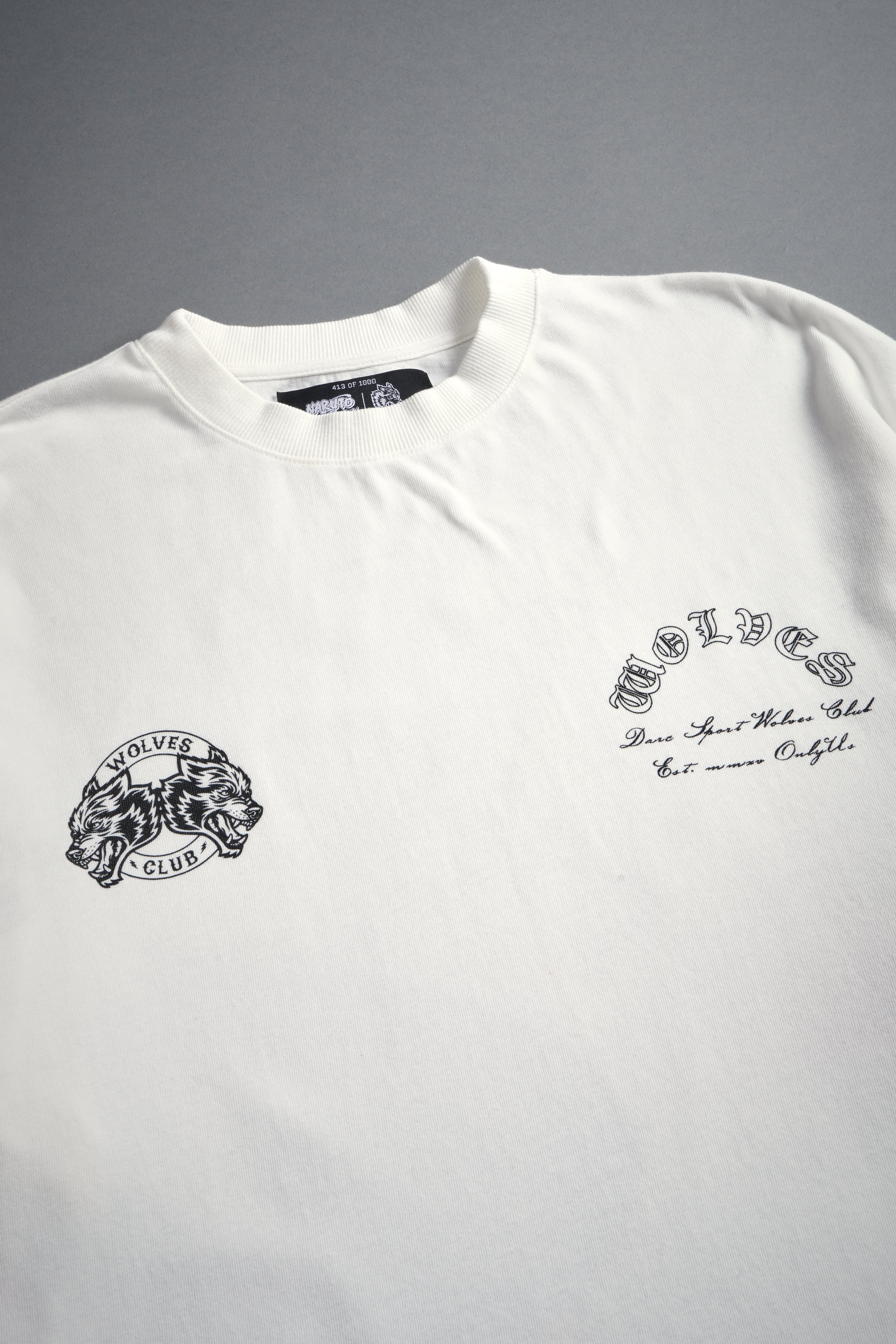 No Pain No Gain Premium Oversized Tee in Cream