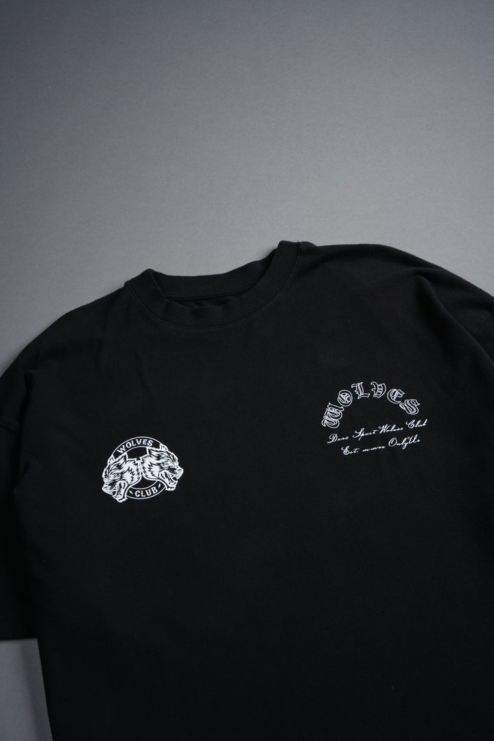 No Pain No Gain Premium Oversized Tee in Black