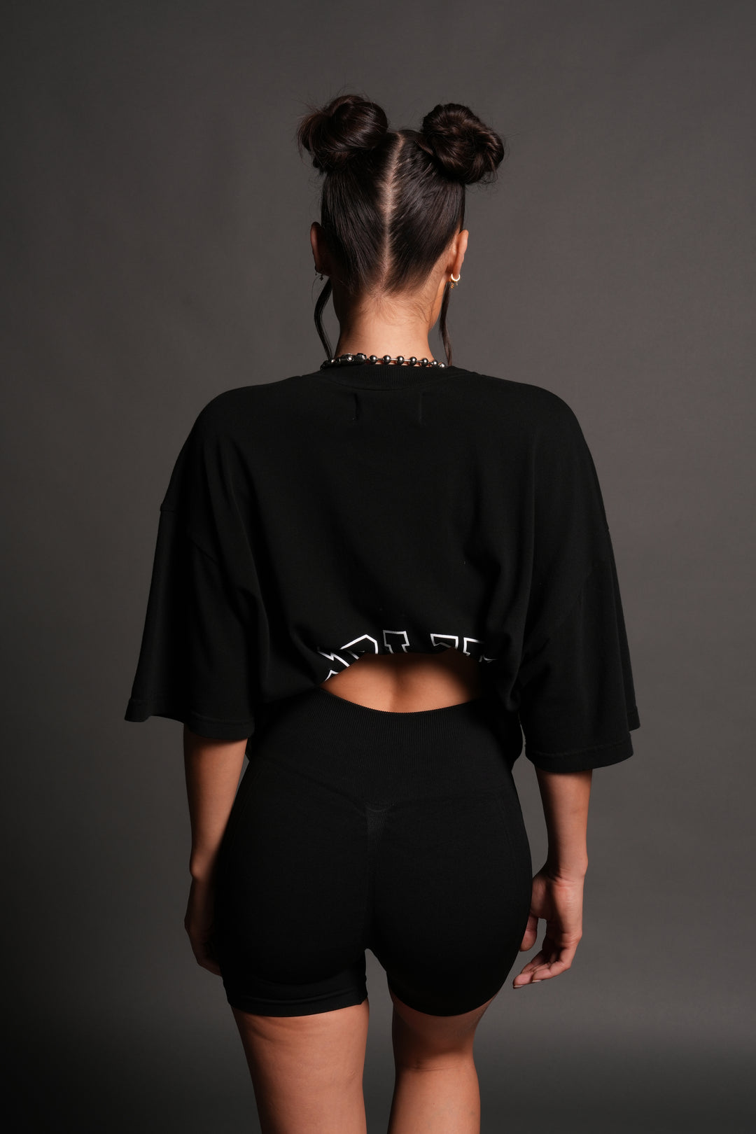 Rock "Premium" Oversized Tee in Black