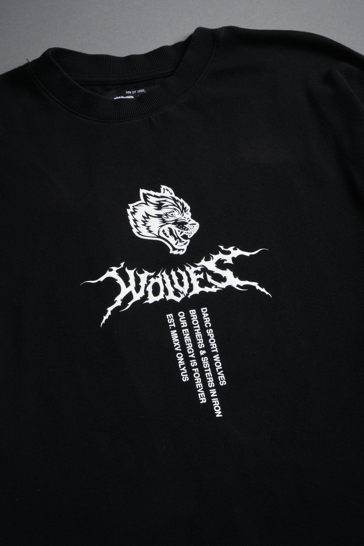 Live Forever Premium Oversized Tee in Black