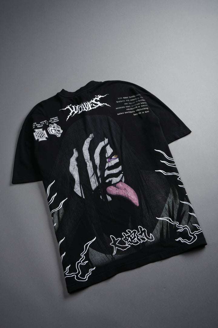 Live Forever Premium Oversized Tee in Black