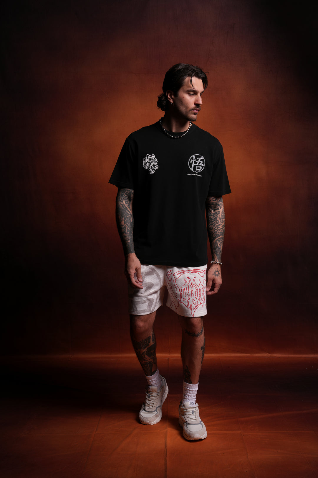 Go Wolves "Heritage" Tee in Black