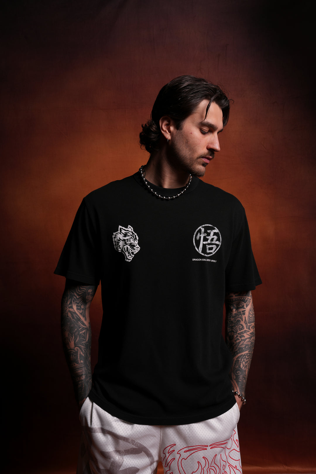 Go Wolves "Heritage" Tee in Black