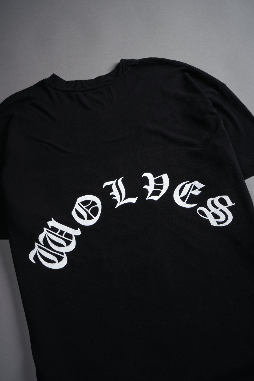 Chrome Wolf "Premium" Oversized Tee in Black